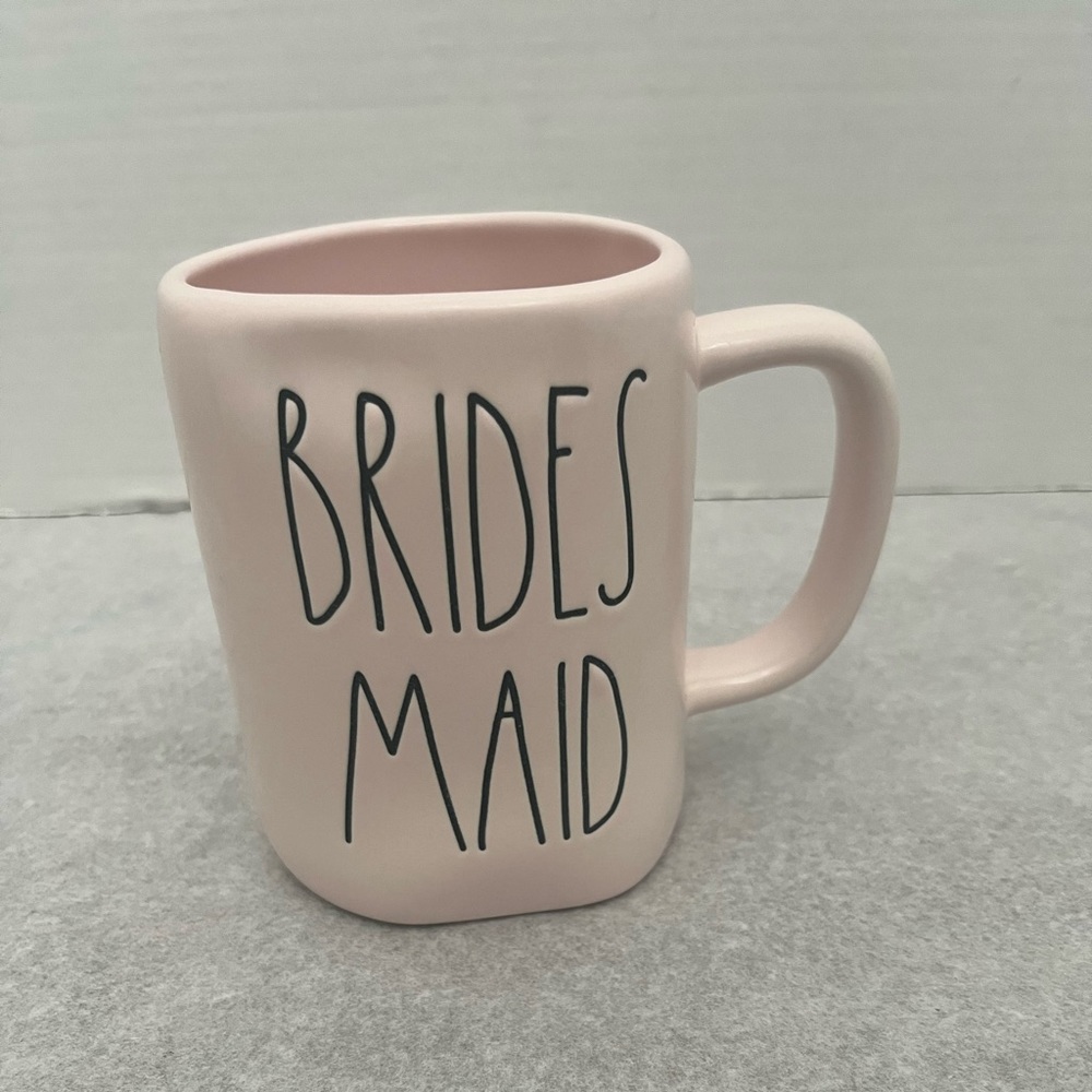 Rae Dunn Brides Maid Pink Mug